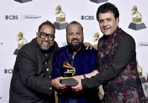Shankar Mahadevan & Zakir Hussain Triumph at 2024 Grammy Awards with ‘This Moment' album